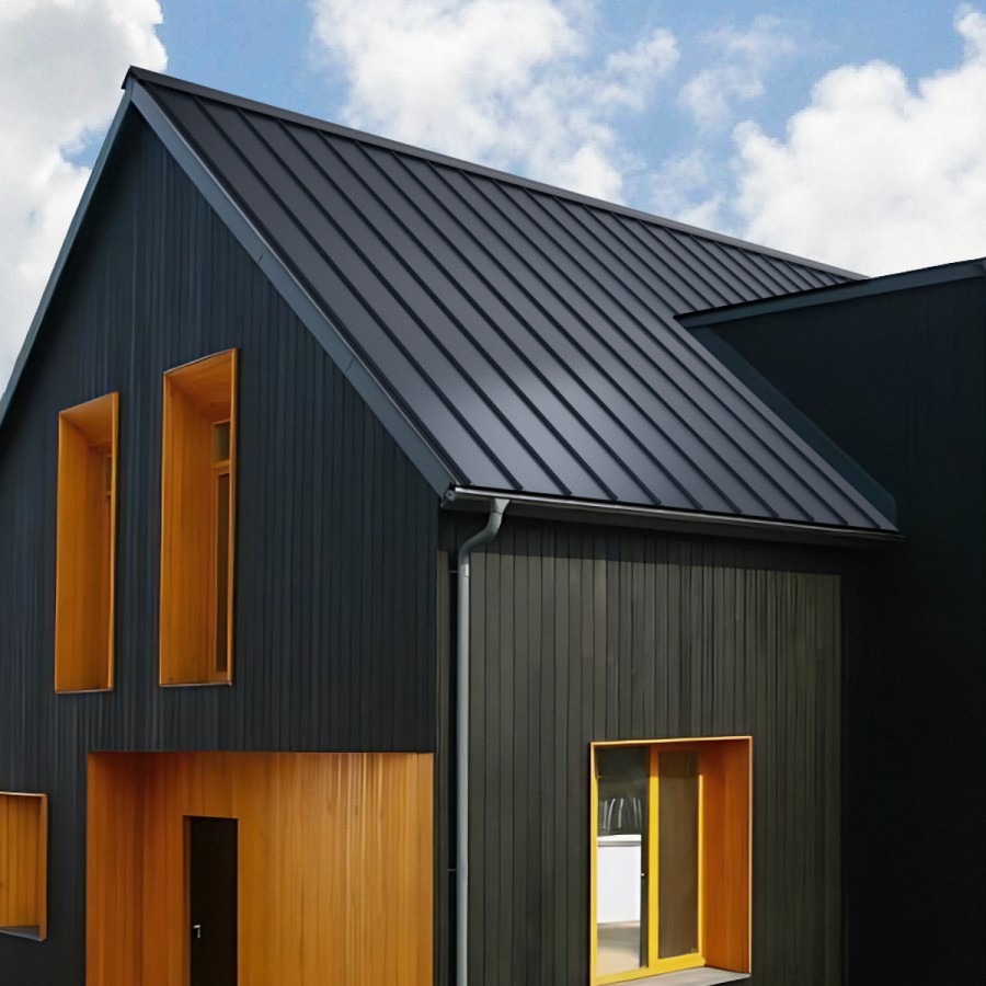 Топ фальц_Волна_Neomatt_RAL7024